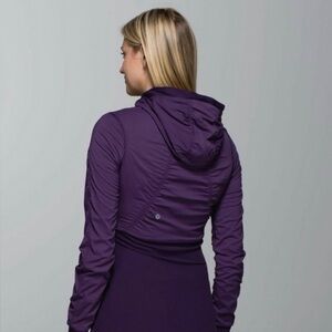 Lululemon Purple Hooded Jacket
